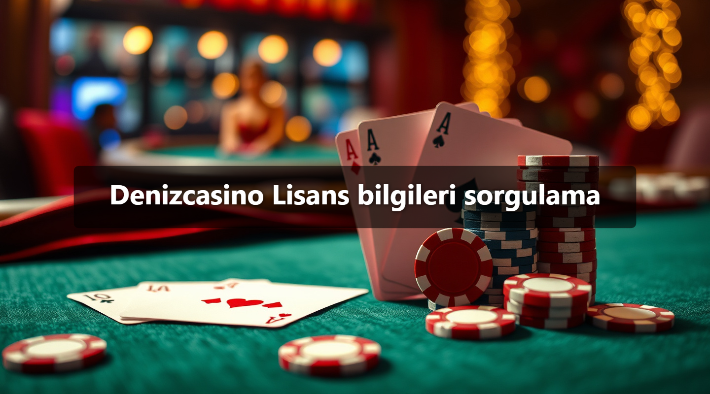 Denizcasino Lisans bilgileri sorgulama