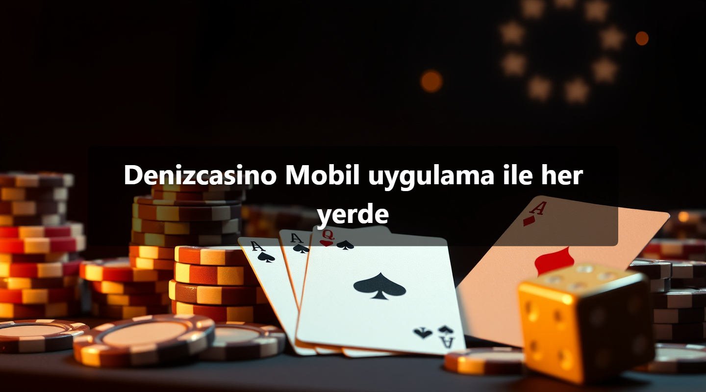 Denizcasino Mobil uygulama ile her yerde