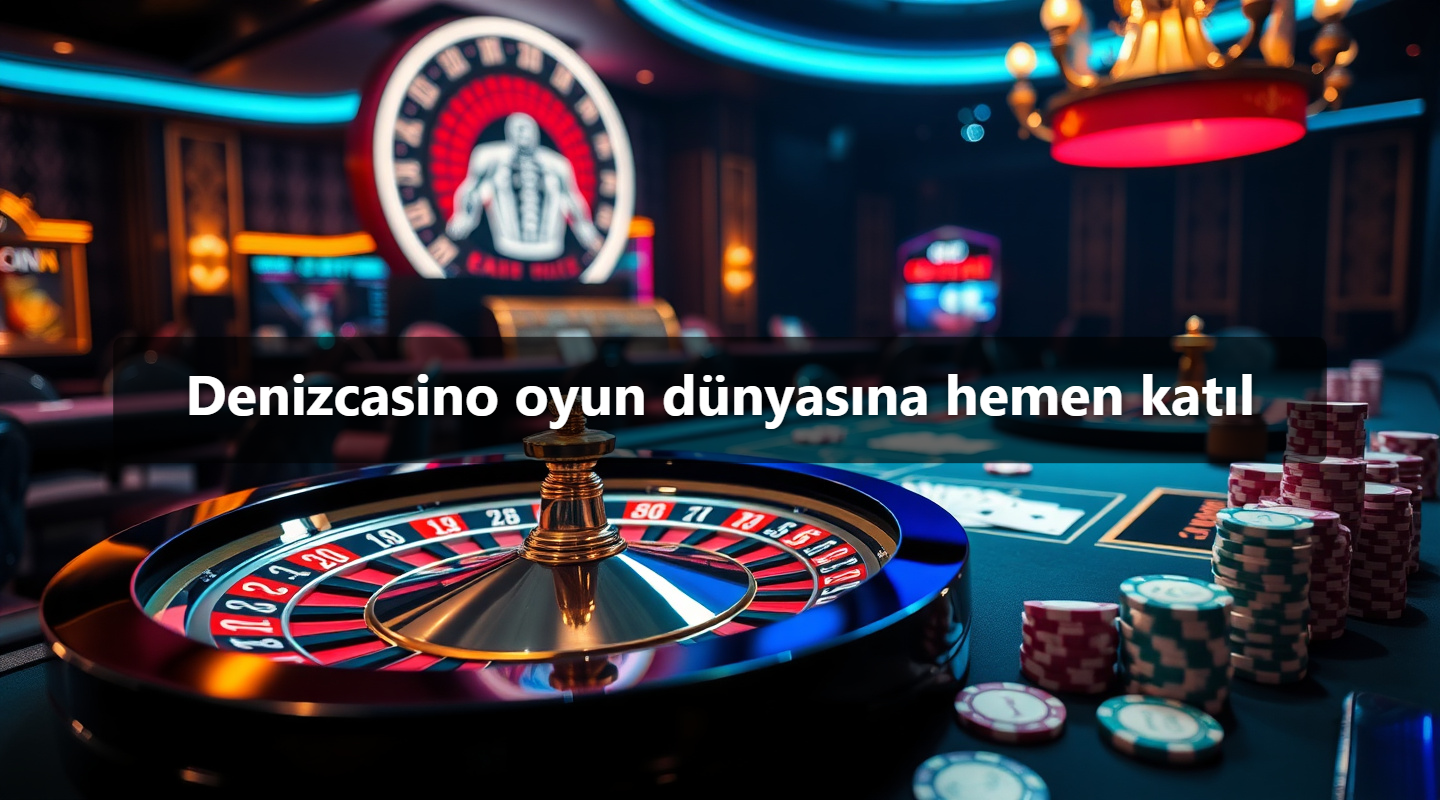 Denizcasino oyun dünyasına hemen katıl