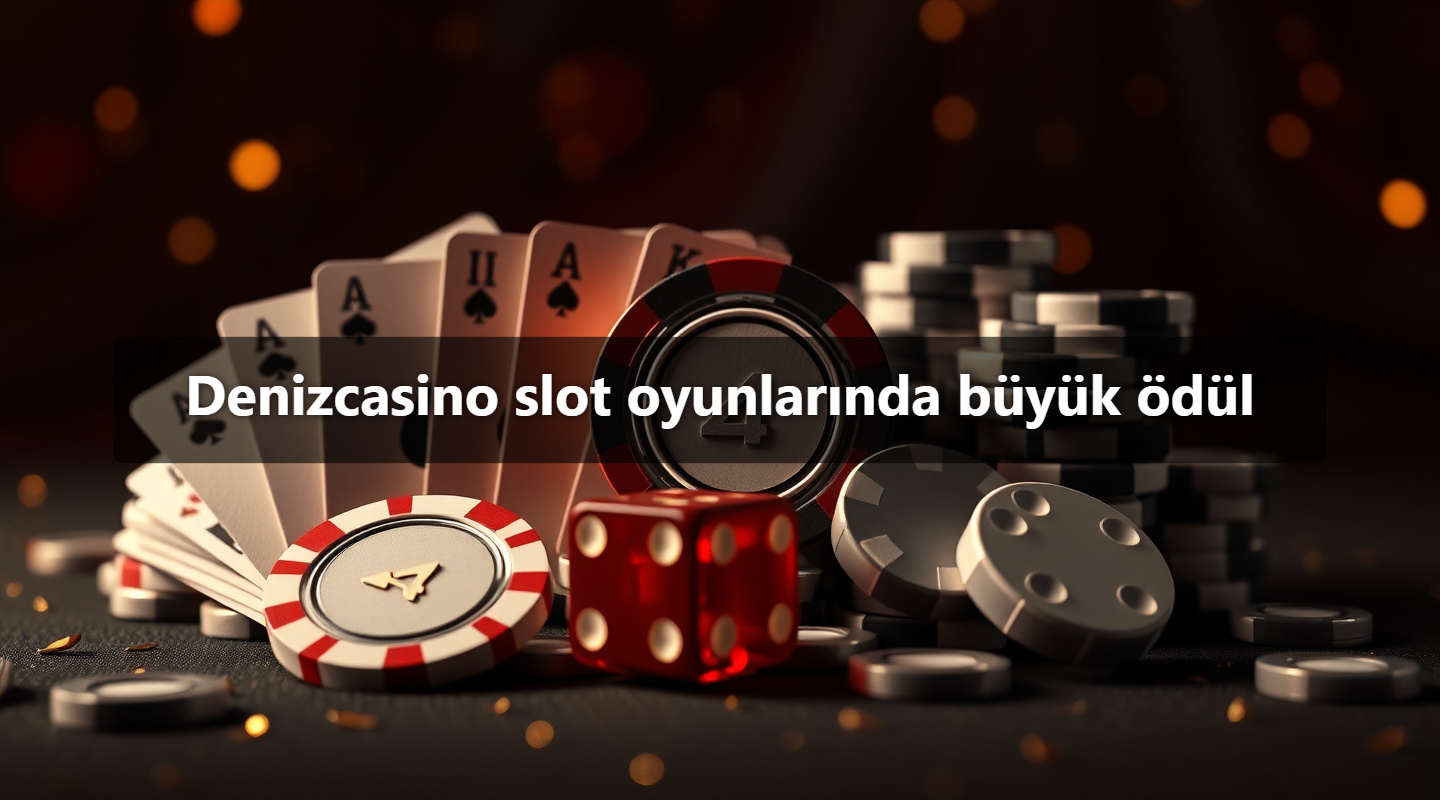 Denizcasino slot oyunlarında büyük ödül