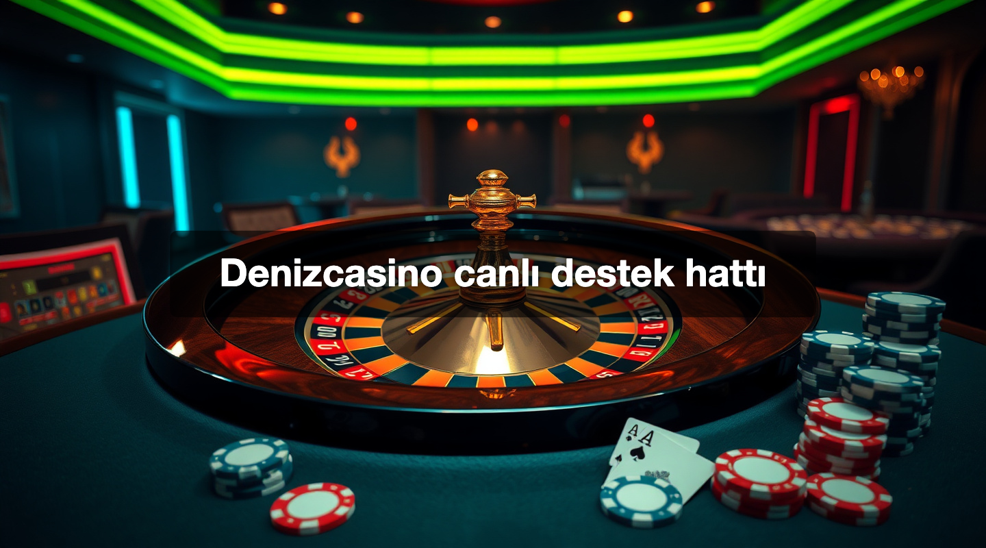 Denizcasino canlı destek hattı