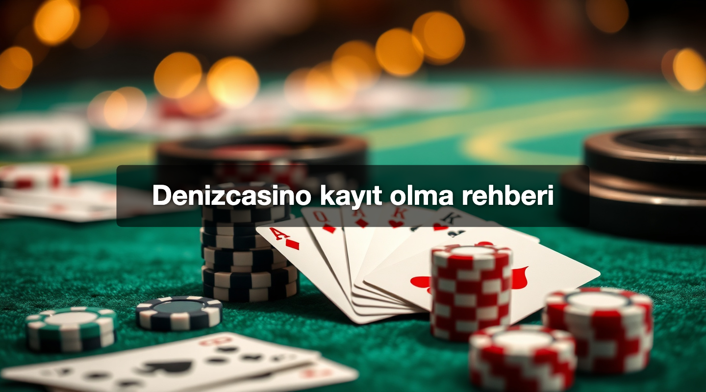 Denizcasino kayıt olma rehberi