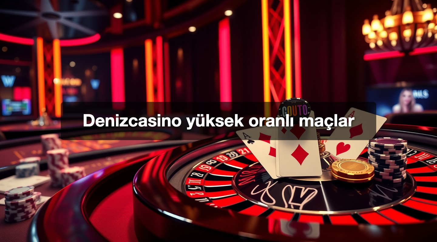 Denizcasino yüksek oranlı maçlar